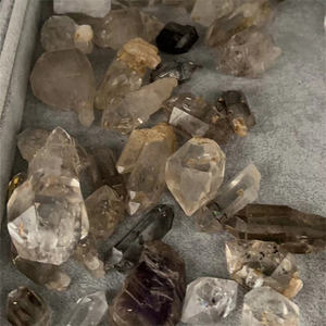 卸売 原石鉱物標本 高品質宝石 天然未加工 水入り水晶 装飾用 - Product Image 5