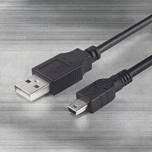 Cantell OEM 1,5 M Mini USB 2,0 macho Mini B 5 pines <span class=keywords><strong>Cable</strong></span> de cobre puro PVC para controlador PS3 REPRODUCTOR DE MP3 Cámara cámara de salpicadero <span class=keywords><strong>Garmin</strong></span> <span class=keywords><strong>GPS</strong></span> - Product Image 3