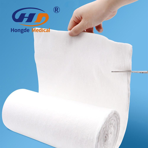 医用纯棉脱脂棉卷外科脱脂棉纱布卷 - Product Image 3