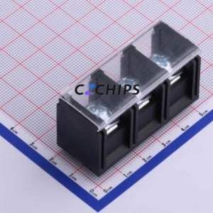 KF88SA-16.0-3P Barrier Terminal Block Through hole Component (THT),P=16mm Connector With Cover Plate 16mm 1x3P Straight Pin - Product Image 1