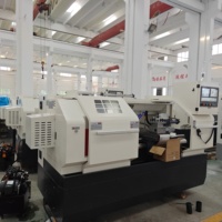 Torno CNC Horizontal Profesional de Cama Plana con Control GSK, Alta Precisión y Funcionamiento Estable para Componentes Aeroespaciales CK6150