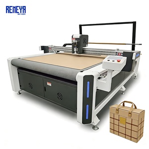 Cortadora Digital de Precisión para Cartón Corrugado de Doble Pared C Flute de 45mm con Función de Hendido y Ranurado para Sistema de Cartón REMEYA - Product Image 1