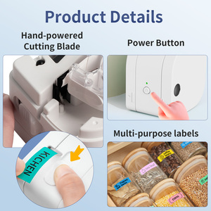 Phomemo P12 & P12 <span class=keywords><strong>Pro</strong></span> New nhãn thời trang Maker Máy in chuyển nhiệt xách tay mini máy in không dây Ribbon - Product Image 2