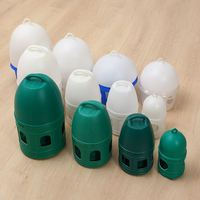 Abreuvoir automatique Portable pour pigeons avec poignée abreuvoir en plastique Durable pour pigeons