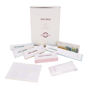 Kit de permanente de pestañas y lifting de cejas Silky Rolls con loción en crema, solo para uso profesional - Product Image 2