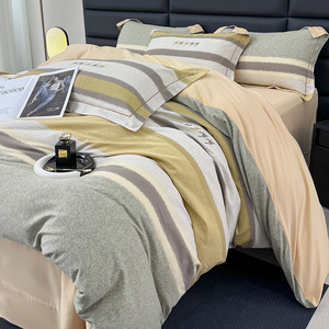 Precio al por mayor, funda de edredón de algodón egipcio tamaño King, juego de sábanas, estampado Floral, característica genial para hoteles - Product Image 4