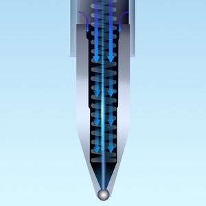Customizable Advertising Pen <b>Plastic</b> Push Button Signature Pen Office Stationery Promotional Use - Product Image 2