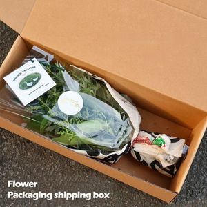 Custom Logo Reusable Eco-Friendly Corrugated Board Flower Shipping <b>Boxes</b> - Product Image 5