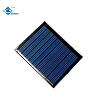 Module de panneau solaire scellé à l'époxy 0,4W, panneau solaire encapsulé dans de la résine époxy, mini panneau solaire 5 volts, chargeur de téléphone ZW-5545-5V