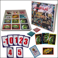 Cartes de jeu de société OEM de haute qualité, cartes de poker personnalisées imprimées avec vernis brillant