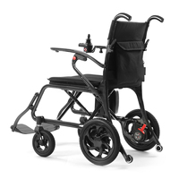 Fauteuil roulant électrique pliable Baichen 11,6 kg ultra léger avec moteur sans balais, batterie amovible, entièrement en fibre de carbone