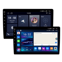 Autoradio tactile Android 13 de 10, 9 et 7 pouces avec CarPlay, Android Auto, DVR, navigation 4G et moniteur radio