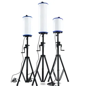 39000 Lumens night time construction LED Work Light tower with 4 meter tripod for temporary construction lighting tower
