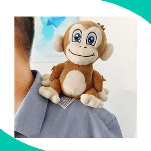 Oem Odm nuevo hombro sentado succión magnética juguete de peluche diseño personalizado lindo hombro muñeca regalo - Product Image 1