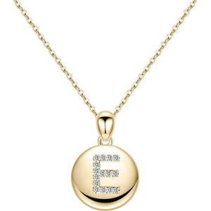 Collares con Letras Personalizadas al por Mayor, Chapados en Oro, de Acero Inoxidable, con Colgante de Nombre o Logotipo Personalizado - Product Image 4