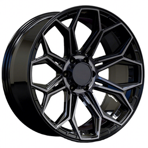 Jantes forgées monobloc personnalisées PCD 5x112 5x120 5x130, concaves profondes, à rayons en Y fendus pour BMW X5 X6 Mercedes GLE GLS Audi Q8 Urus - Product Image 1
