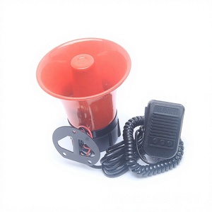 Haut-parleur de klaxon d'alarme de voiture 12V 8 Ohm haute puissance, trois tons, tweeter universel pour véhicules d'ingénierie - Product Image 3