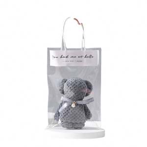 Toallas de Mano Suaves y Absorbentes con Bordado de Ositos, Coloridas, para Sublimación, Venta al Por Mayor - Product Image 1