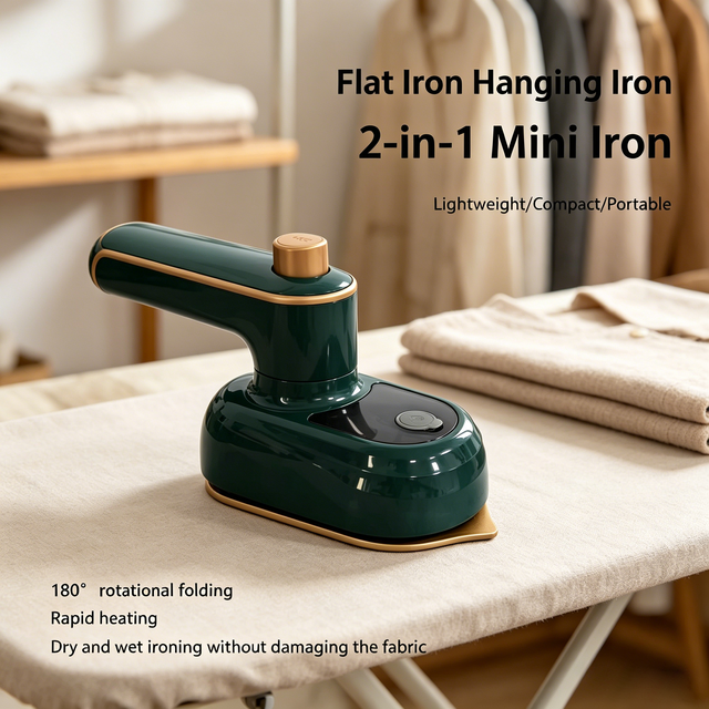 Electric Mini Ironing Generator Steam Clothes Machine Small Vertical Iron Steamer Portable Micro Steam Iron