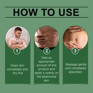 Crème de soin musculaire East Moon, ligne d'exercices de fitness pour hommes, traitement de massage corporel tonifiant les muscles - Product Image 5