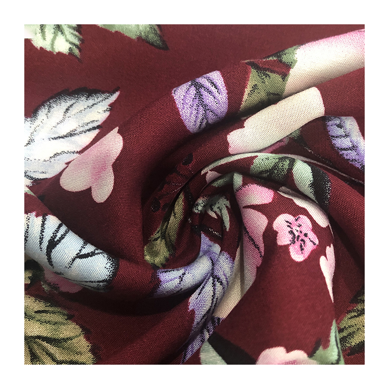 Хорошая цена для уникального дизайна, вискозная ткань с цифровой печатью для женщин