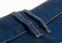 Machine à coudre industrielle plate neuve à moteur métallique pour la fabrication manuelle de points de recouvrement pour jeans, de cols en fer et de passants de ceinture