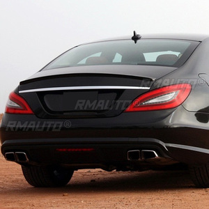 สปอยเลอร์หลังสำหรับรถยนต์ Mercedes-Benz CLS-Class C218 CLS260 300 AMG ปี 2011-2017 ปีกหลังรถยนต์ สปอยเลอร์ฝากระโปรงท้าย  ลิ้นกันชนหลัง - Product Image 5