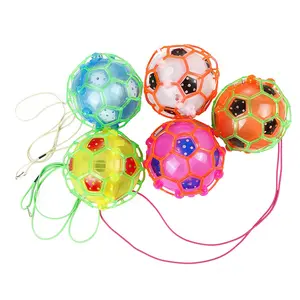 Novelty toys Light-Up Jumping Ball LED Self Bouncing Hippity Jumper Power Flashing and blinking Toy Ball