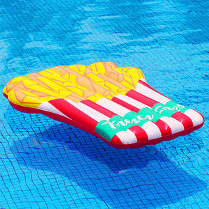 Bouée gonflable pour <span class=keywords><strong>frites</strong></span> en PVC imperméable, capacité de charge 100 kg, best-seller, pour utilisation en parc aquatique - Product Image 1