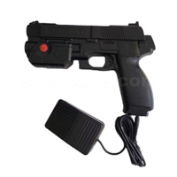 Accessoire de jeu d'arcade PC avec 4 capteurs LED pour Time Crisis 1, pistolet d'arcade sans fil USB