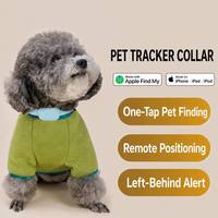 Traceur GPS intelligent pour chien, localisation en temps réel, 5G, 64 Go, compatible FindMy, autonomie 1 an, Bluetooth 5.2, IPX6