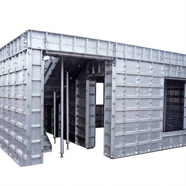 China Professional Formwork Supplier Alloy 6061 T6 Concrete Wall Aluminum Formwork System Panels