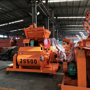 Js500 Zwangsmischer mit Doppelwelle für Beton und Zementmörtel im Baugewerbe - Product Image 5