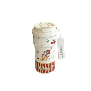 Twinkle Cartoon Stainless Steel Tumbler 316 <b>Insulated</b> Portable Travel <b>Mug</b> For Girls With Straw Cute Water Bottle - Product Image 3