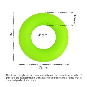 Vòng Kéo Ngón Tay Vòng Kháng Lực Vòng Tròn Tăng Cường Silicon Vòng Kẹp Mát Xa Bóng Mát Xa Tay Bằng Silicon - Product Image 2