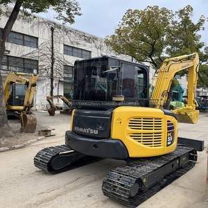 Excavadora de cadenas Komatsu PC55 de segunda mano de alta calidad, modelo 2023, miniexcavadora hidráulica de 5.5 toneladas con motor. - Product Image 2