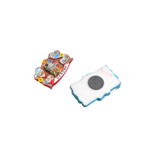 Usine OEM ODM, vente en gros, aimant de réfrigérateur personnalisé en résine 3D, souvenir de ville, monument de la ville, aimant de réfrigérateur pour la décoration de la maison - Product Image 2