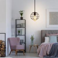 Luminaire suspendu en tuyau de fer style steampunk, directement de l'usine, pour café, livraison rapide.