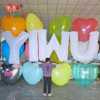 Ballon géant personnalisé en nylon de 2 m (60 pouces) avec nom de ville, pour hélium, idéal pour mariage, anniversaire, décoration extérieure - Yiwu