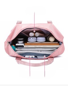 Wholesale Large Capacity Dry Wet Separation Fitness Yoga Folding Bags Short Trip Travel Bag - Product Image 5