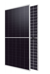 Panneau solaire bifacial monocristallin de type N HJT SUNPLUS Tier 1 580W, efficacité de 23,4%, cadre en alliage d'aluminium anodisé pour le stock américain - Product Image 3