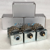 KANEOTEK, máquina de martillo de arenado de carburo de tungsteno, rodillo automático para rascar, rollo de piedra de granito