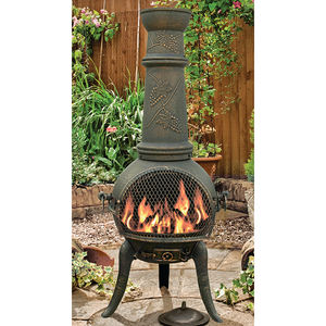 Chimenea Larga para Exteriores, Totalmente <span class=keywords><strong>de</strong></span> Hierro Fundido, Restauración <span class=keywords><strong>de</strong></span> Chimenea Antigua - Product Image 6