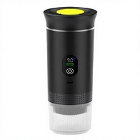 Machine à expresso portable en capsule, rechargeable par USB, 20 bars, mini cafetière avec étui de voyage pour les voyages en plein air et le bureau