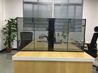 P3.91mm Transparent Haute Luminosité Intérieur Extérieur P3.9-7.81 Pleine Couleur Vidéo Mur Verre LED Maille Transparent Écran D'affichage LED