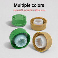 Bouteilles industrielles pour produits chimiques de haute qualité, écologiques, durables, 50 mm, en PE, à visser, avec bec verseur, marque FANXUN, 4 L