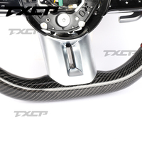 Volant en fibre de carbone pour Mercedes Benz A35 A45 C63 C43 E53 E63 G63 G500 G55 AMG GT S63 GLE63 GLA45 W223