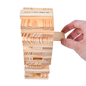 Drunken Tower <span class=keywords><strong>Juego</strong></span> <span class=keywords><strong>de</strong></span> beber <span class=keywords><strong>con</strong></span> 60 bloques <span class=keywords><strong>de</strong></span> madera y Tumble Tower <span class=keywords><strong>4</strong></span> vasos <span class=keywords><strong>de</strong></span> chupito - Product Image 5