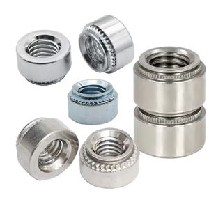 Écrou de soudure à bride inférieure à point de soudure en acier au carbone galvanisé personnalisé de haute précision M4 M5 M6 <span class=keywords><strong>M8</strong></span> M10 M14 pour l'exploitation minière - Product Image 1