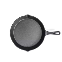 Meilleures ventes : 3 ensembles de poêles en fonte noire pour grillades et fritures